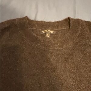 Banana Republic Dark Brown Crewneck Sweater